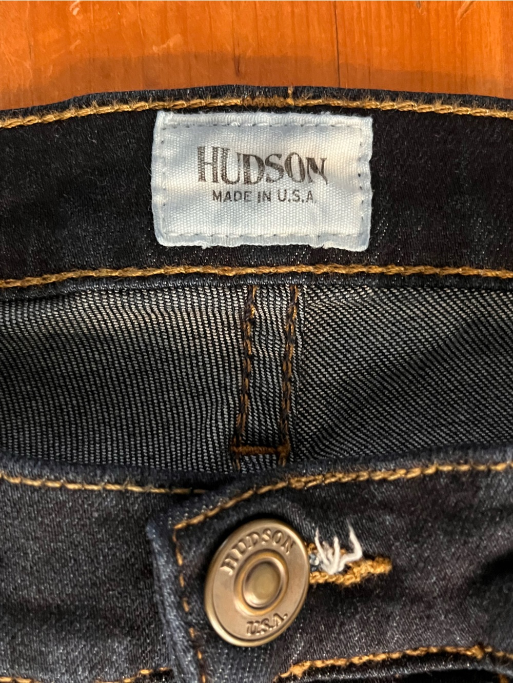 Hudson Nico Super Skinny Midrise Dark Indigo Jeans - Picture 3 of 8